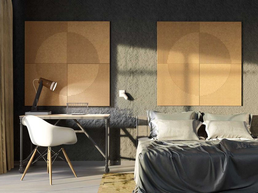 LvB Italia
RING CUT
Wall-mounted fireproof recycled PET Acoustic panel