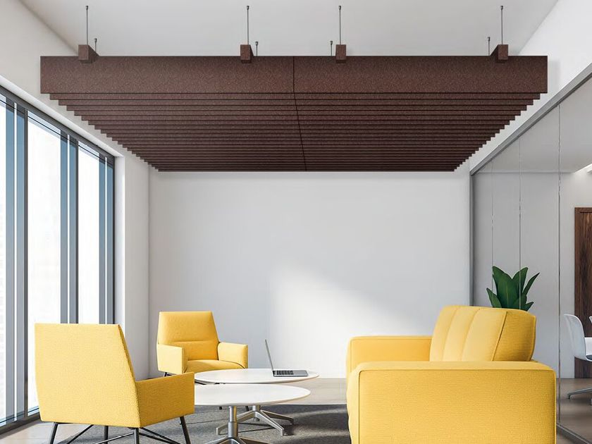 LvB Italia
SILENT LINK
Hanging fireproof recycled PET Acoustic panel