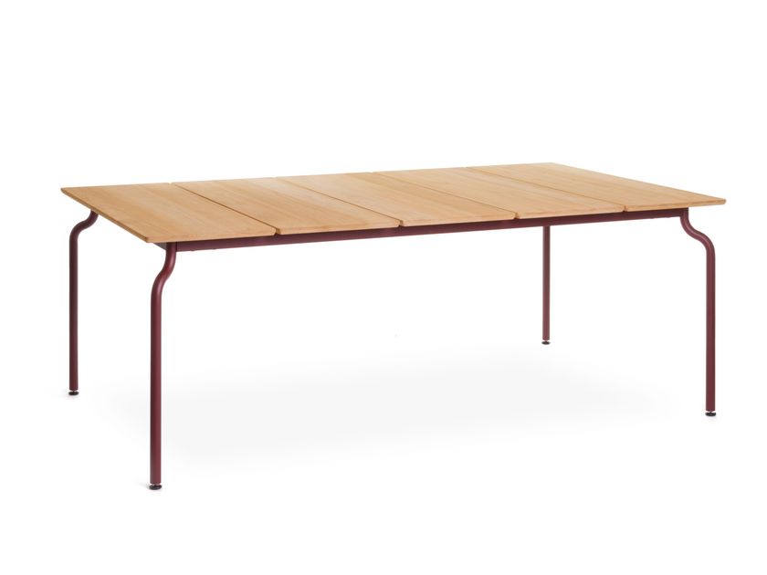 Magis
SOUTH
Rectangular teak table