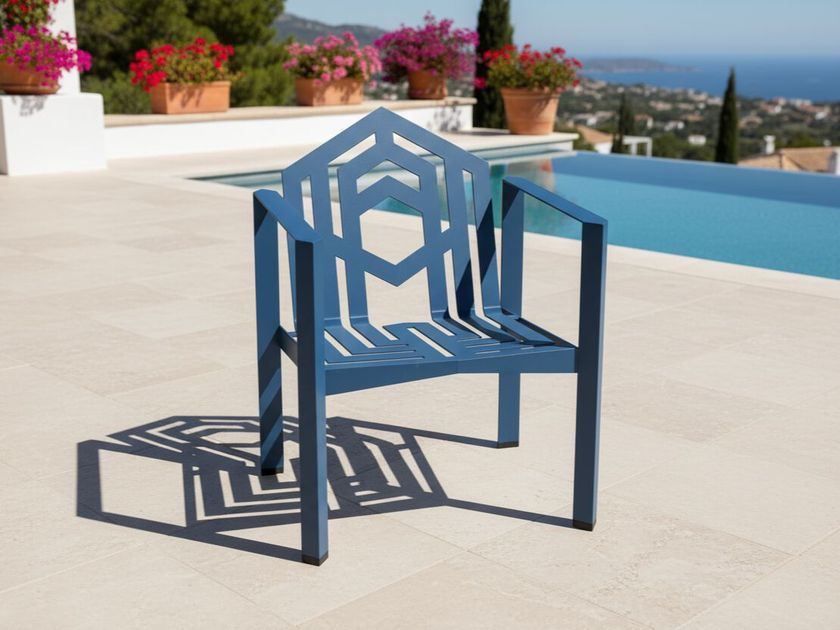 Maison Arpelli
ANTONIN
Steel armchair with armrests