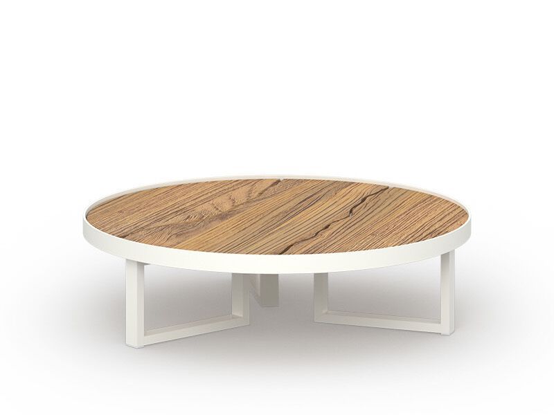 MAMAGREEN
MUNIA 100
Low round teak garden side table