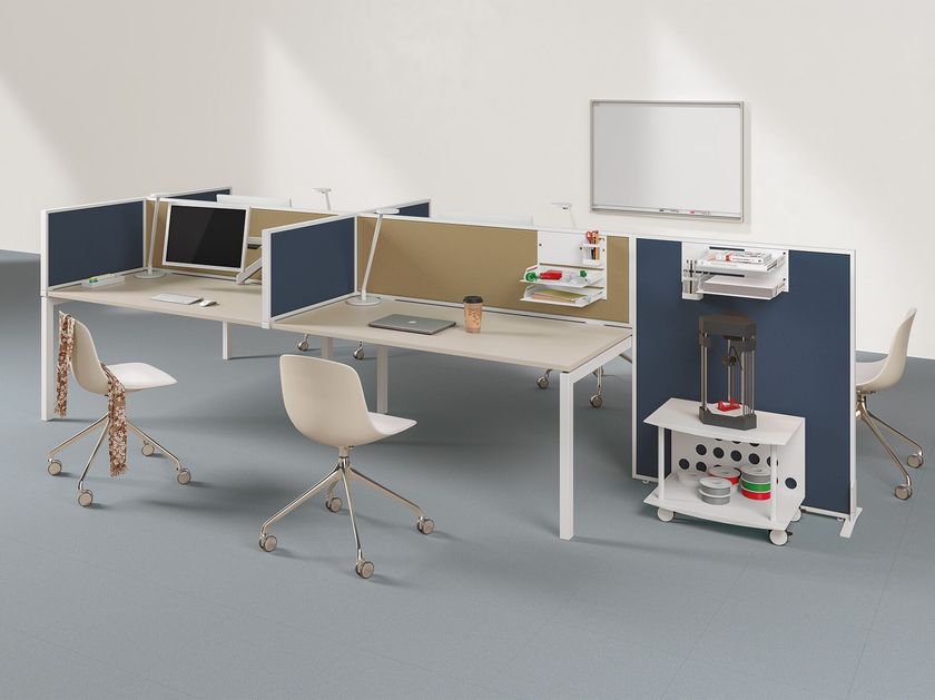 Manade
ISOLA
Acoustic and modular divider screen in fabric