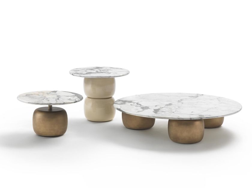 Marelli
LUA
Round marble coffee table