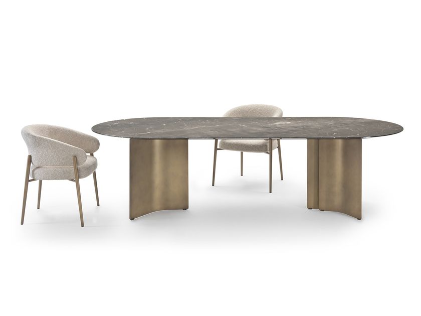 Marelli
WAVE
Oval marble table