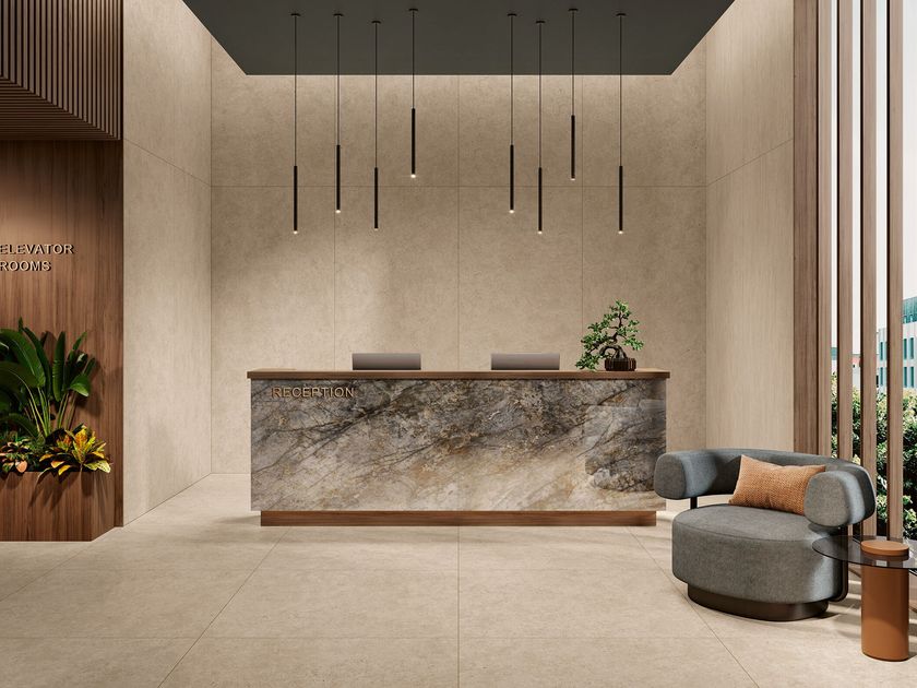 MARGRES
LINEA MOLEANOS
Laminated Porcelain stoneware wall/floor with stone effect