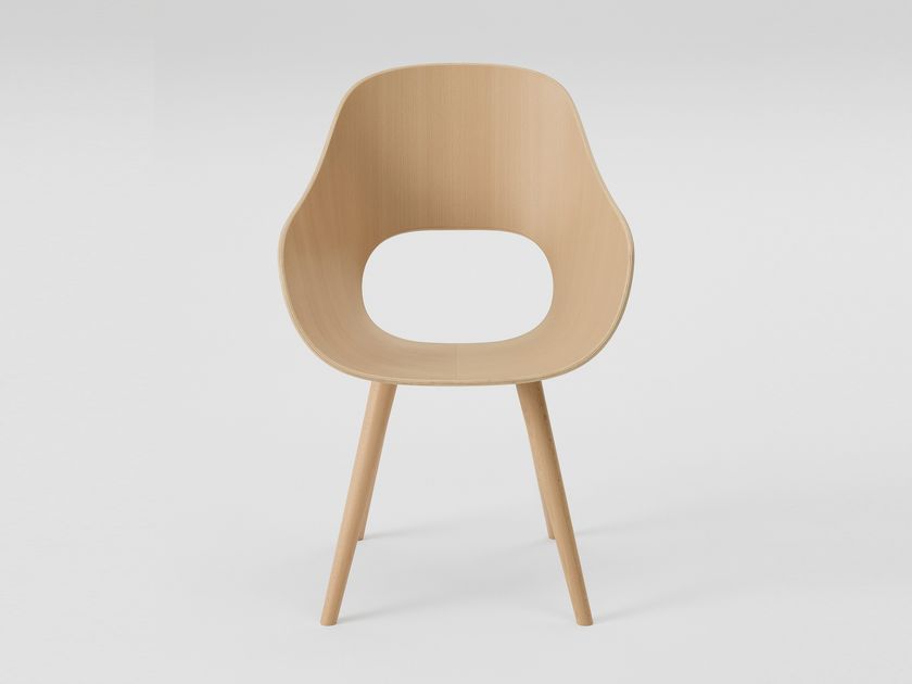 Maruni
ROUNDISH 2325-31
Beech chair with armrests