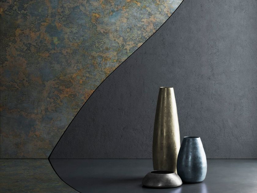 Materica
BLU PELTRO
Metallization with pewter