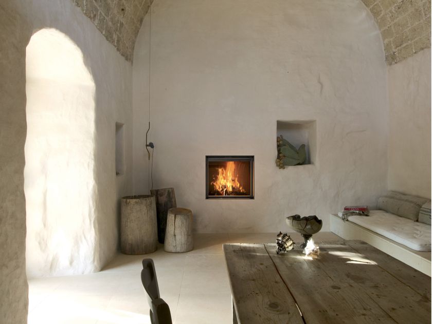 MCZ
PLASMA 75 WOOD
Built-in wood-burning fireplace with panoramic glass