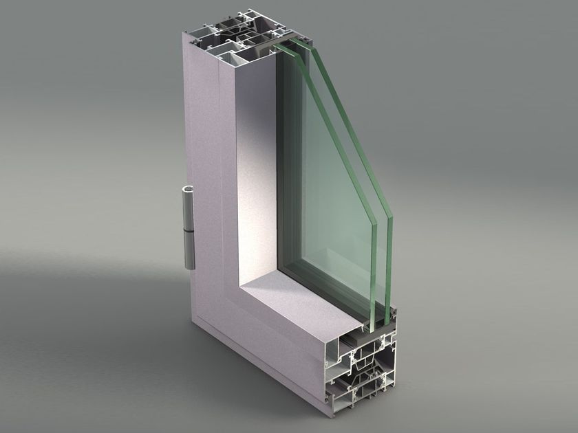 METRA Building
NC 75 HES
Aluminium casement window