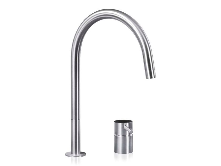 MGS
F2 R
2 hole countertop stainless steel kitchen mixer tap