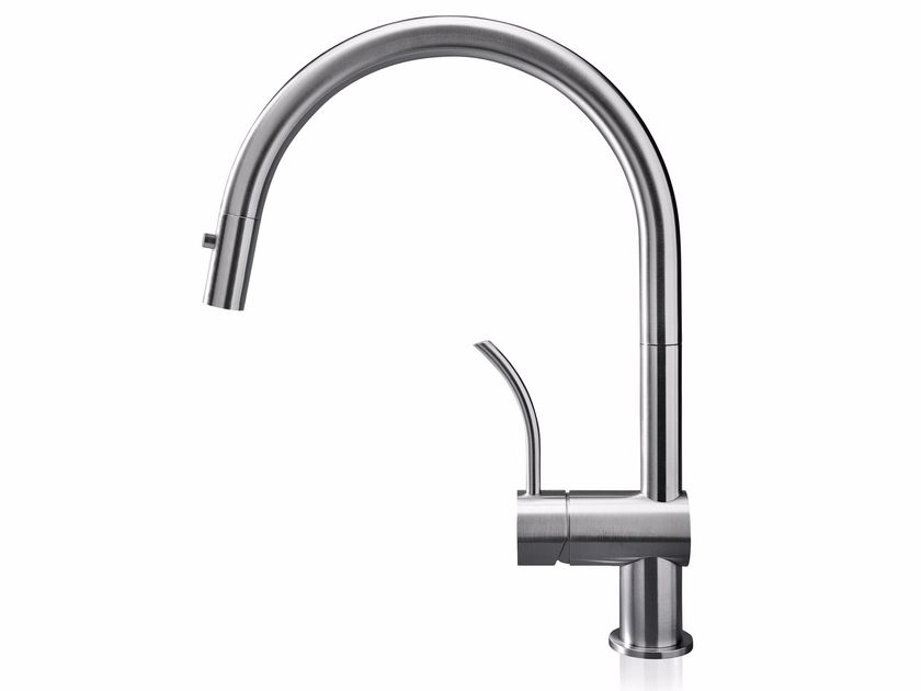 MGS
VELA PD
Countertop stainless steel kitchen mixer tap with pull out spray