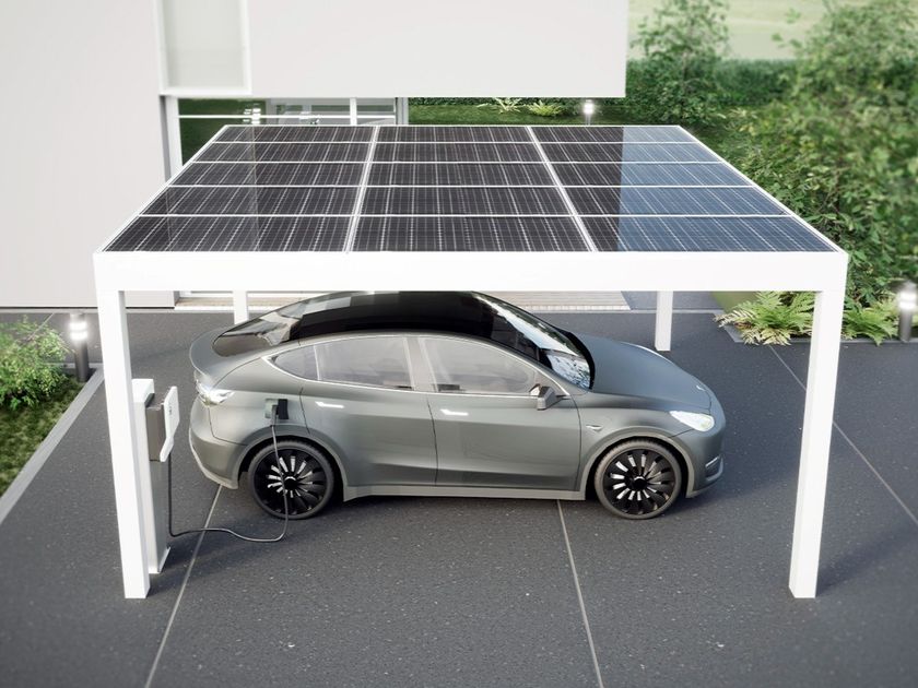 Mioni
SOLARIA
Aluminium pergola with photovoltaic panels