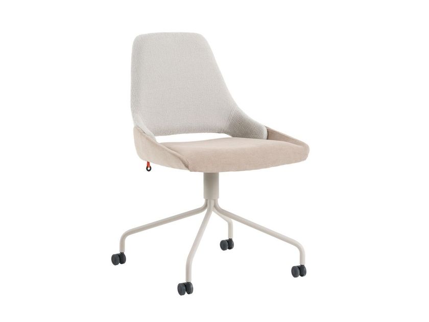 Mobitec
LOTUS C27
Swivel trestle-based fabric chair with castors
