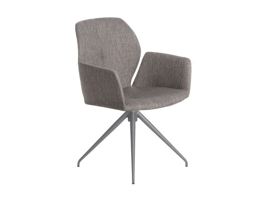 Mobitec
MOOD 95 M07
Swivel trestle-based fabric chair with armrests