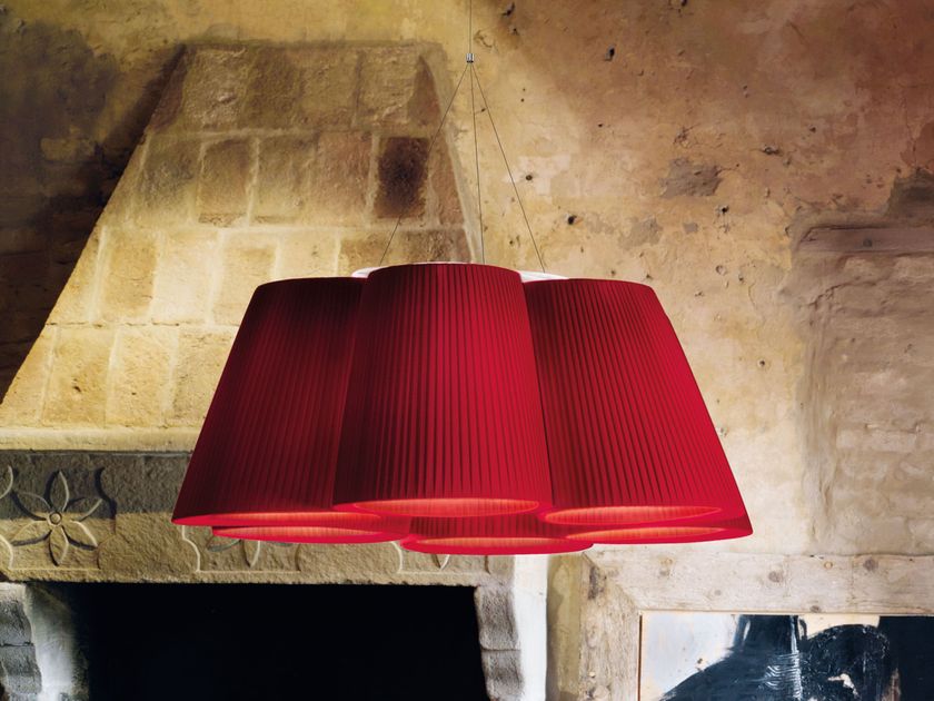 Modo Luce
FLORINDA
Fabric pendant lamp