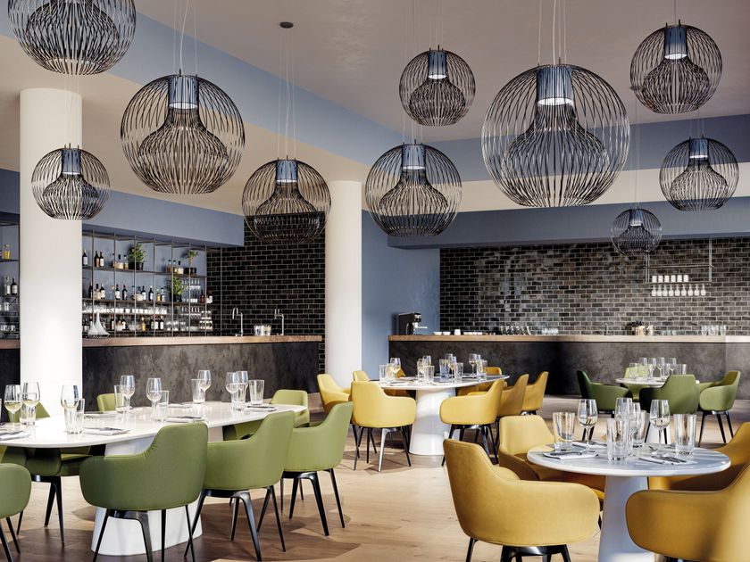 Modo Luce
ICARO BALL
Steel pendant lamp