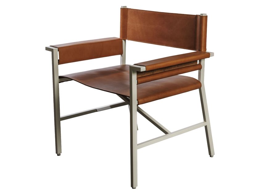 MofLiving
A114
Leather folding armchair with armrests