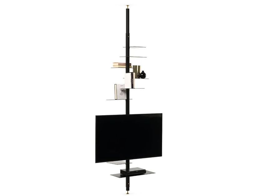 Mogg
ADELAIDE METAL TV
Floor-ceiling mounted iron bookcase with TV stand
