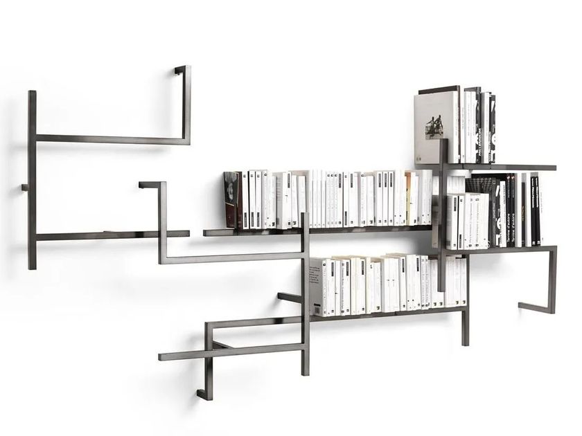 Mogg
ANTOLOGIA
Wall-mounted sectional iron bookcase