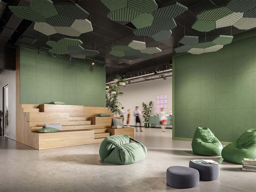 Mogu
PLUMA NATURAL
Mycelium wall tiles / Acoustic panel