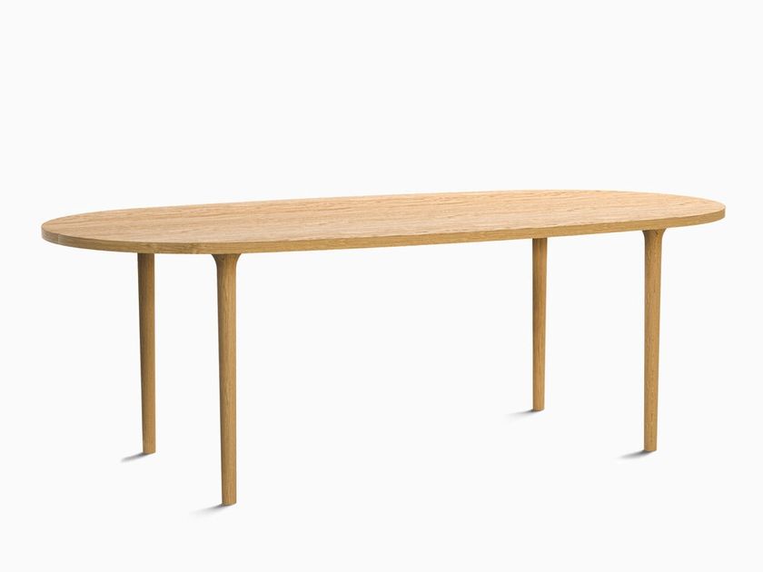 MOR
CAST OVAL
Minimalist Oval Dining Table in Oak Wood