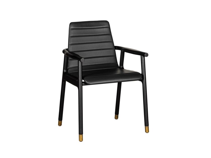 Morelato
JOYCE
Upholstered leather chair with armrests