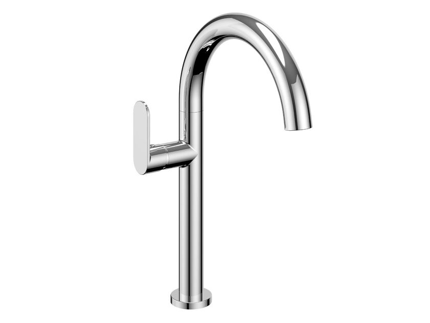 Morini Group
ONE ART
High countertop single handle washbasin mixer