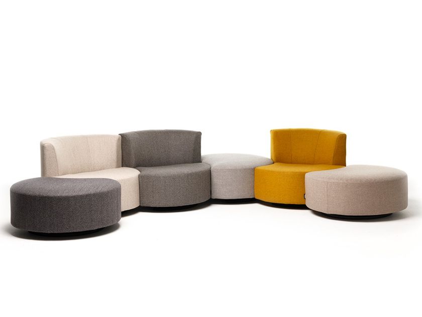 Mussi
SEDUTALONGA
Modular fabric bench with back