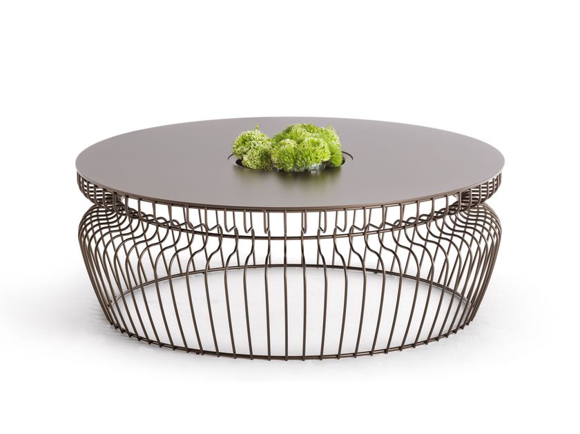 Natevo
ATOLLO
Round metal coffee table