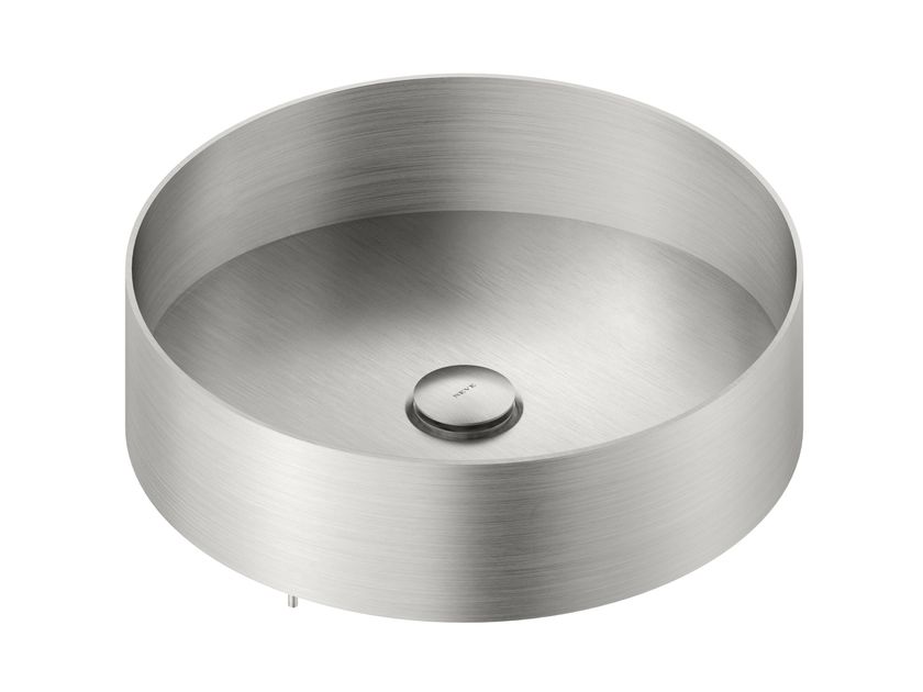 Neve Rubinetterie
PIL12P
Round single countertop stainless steel washbasin