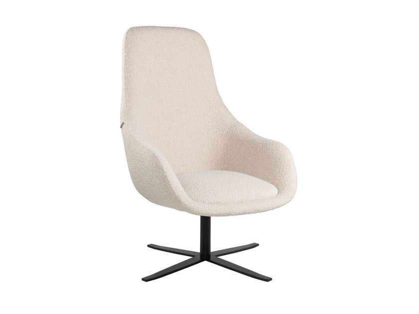 New Life
ALISHA BE02
Fabric armchair with spoke base