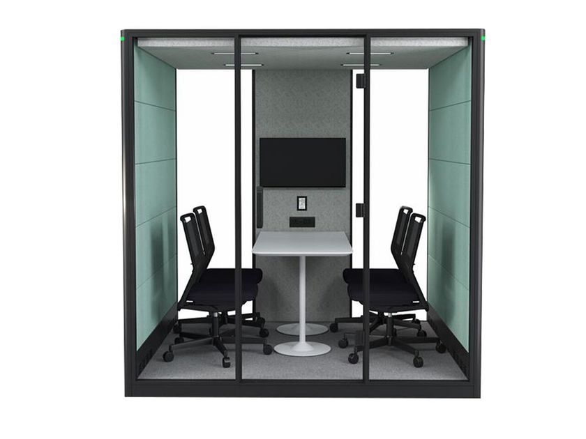 NURUS
CALMA XLARGE
Multi-person multimedia acoustic office pod