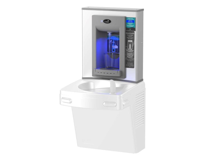 OASIS International
QUASAR VERSAFILLER PWEBQY
Contactless retrofit bottle filler