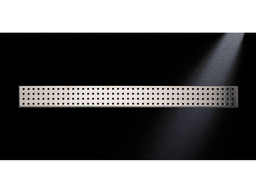 OLI
GRIGLIA 770 TONDO
Brushed steel shower channel