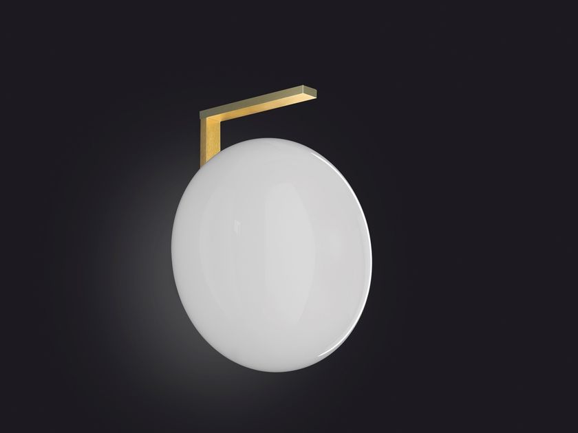 Oluce
ALBA 174
Blown glass wall lamp