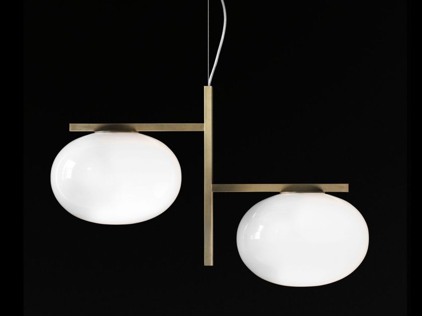 Oluce
ALBA 468
Opal glass pendant lamp