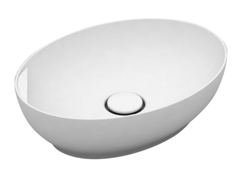 Olympia Ceramica
TREND
Countertop oval ceramic washbasin