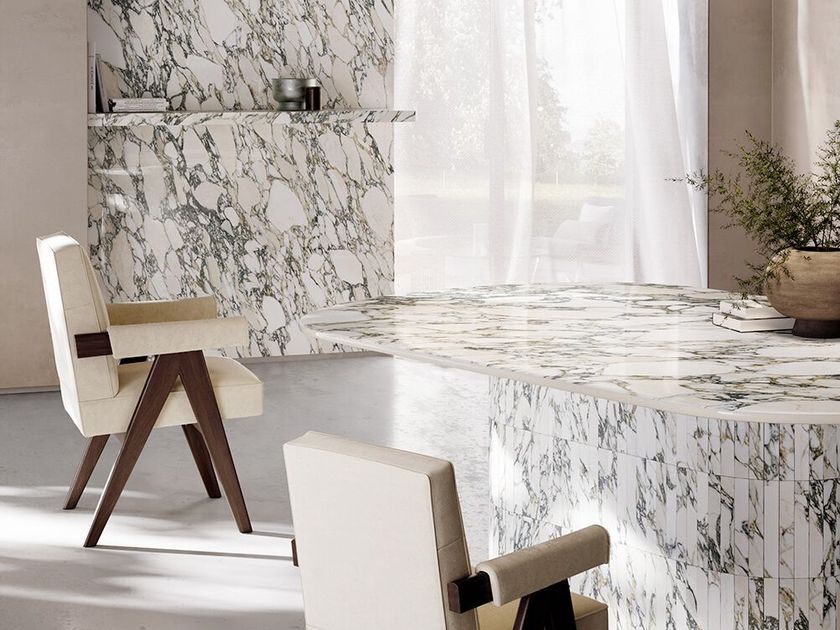 Optimum Surfaces
ARABESCATO CORCHIA
Porcelain stoneware wall tiles with marble effect