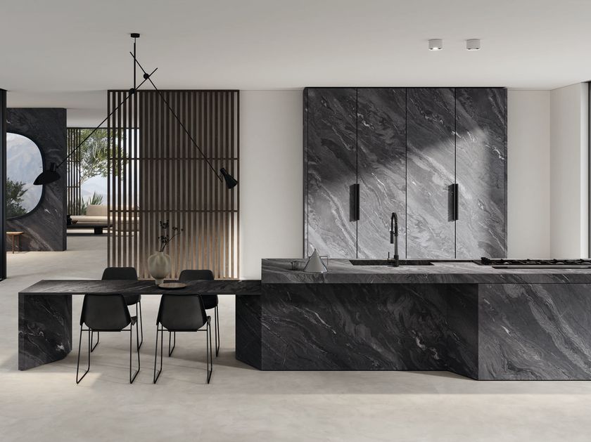 Optimum Surfaces
BLACK TEMPEST
Porcelain stoneware wall tiles with stone effect