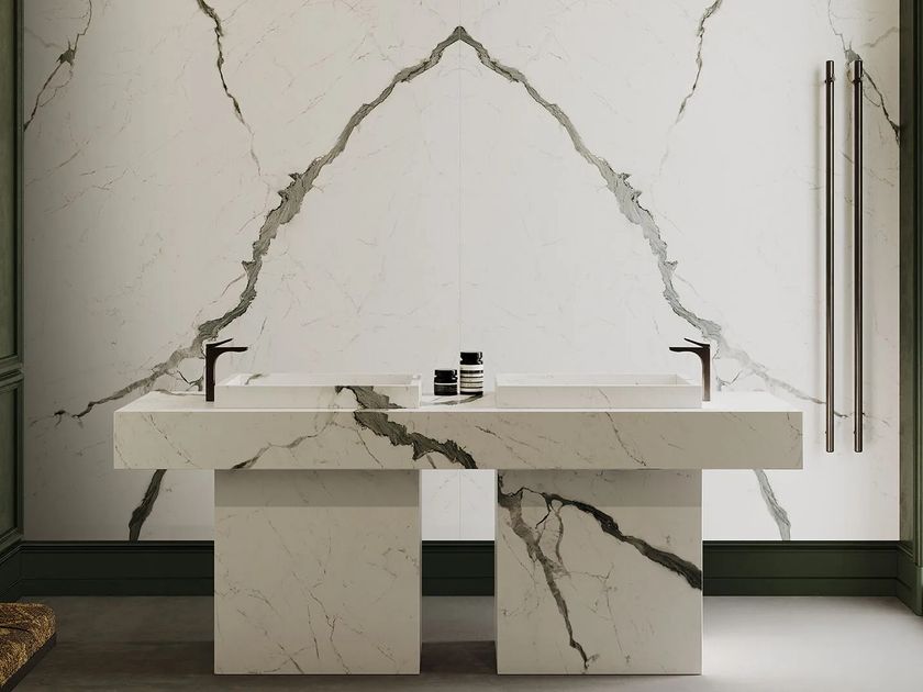 Optimum Surfaces
STATUARIO
Porcelain stoneware wall tiles with marble effect