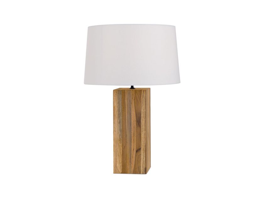 ORION
DALLAS
Wooden and fabric table lamp