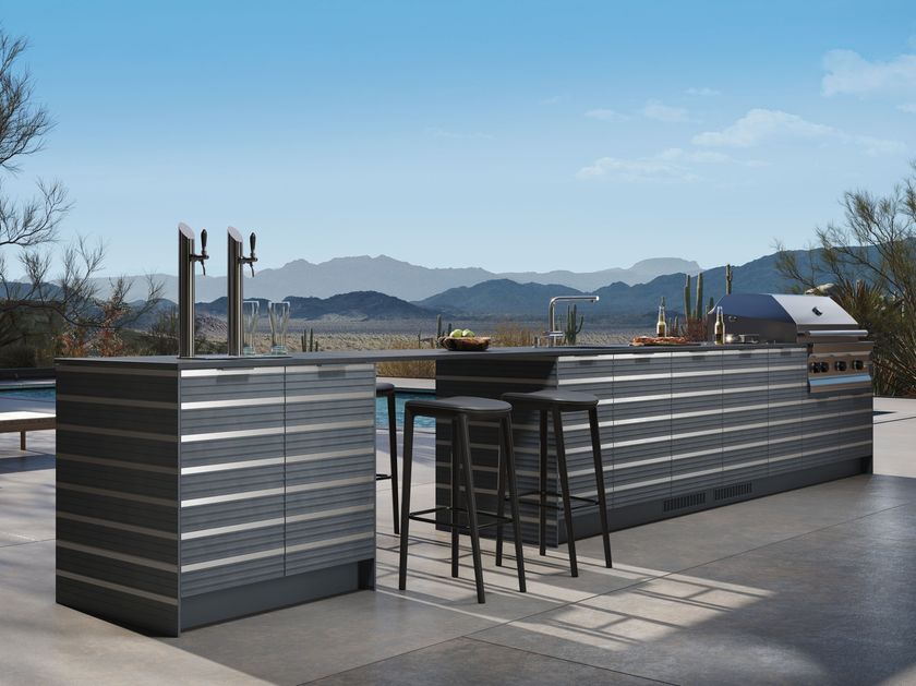 Outopia
ARIZONA CANYON
Aluminium outdoor kitchen with Grill
