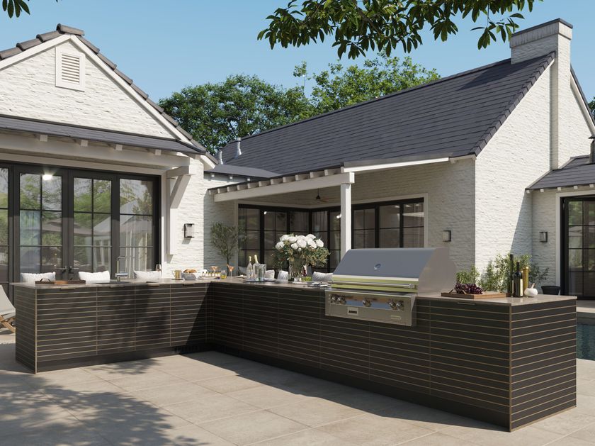 Outopia
HOUSE IN THE HAMPTONS
Aluminium outdoor kitchen with Grill