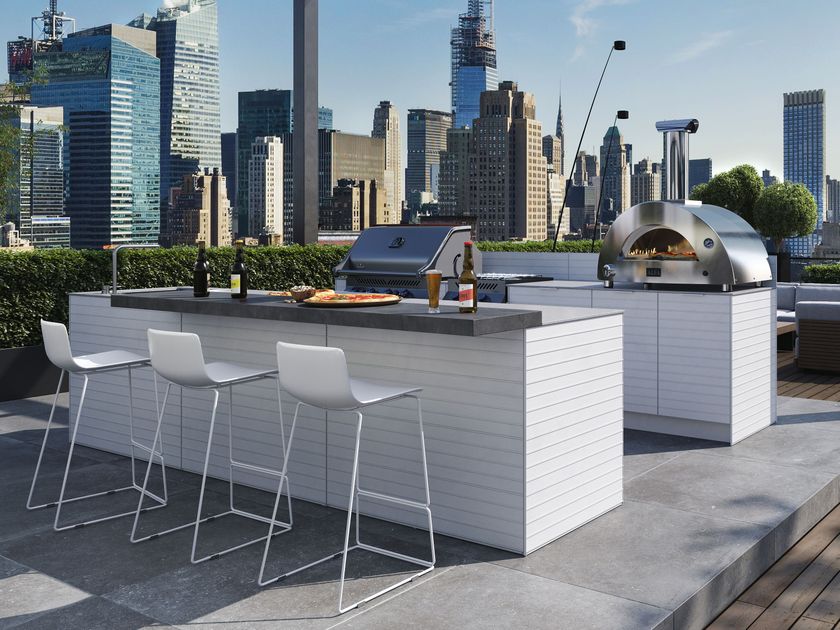 Outopia
NEW YORK PENTHOUSE
Aluminium outdoor kitchen with Grill