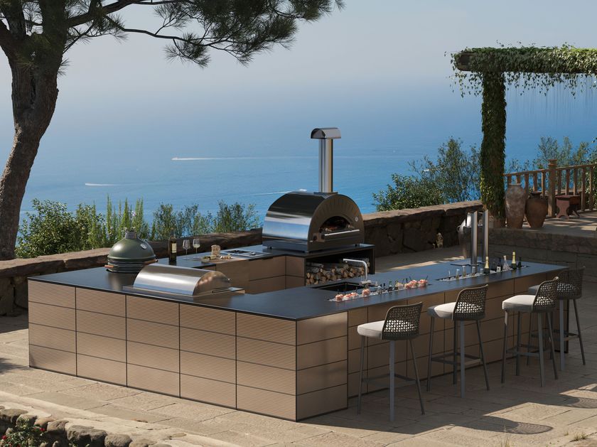 Outopia
TUSCANY MANSION
Aluminium outdoor kitchen with Barbecue