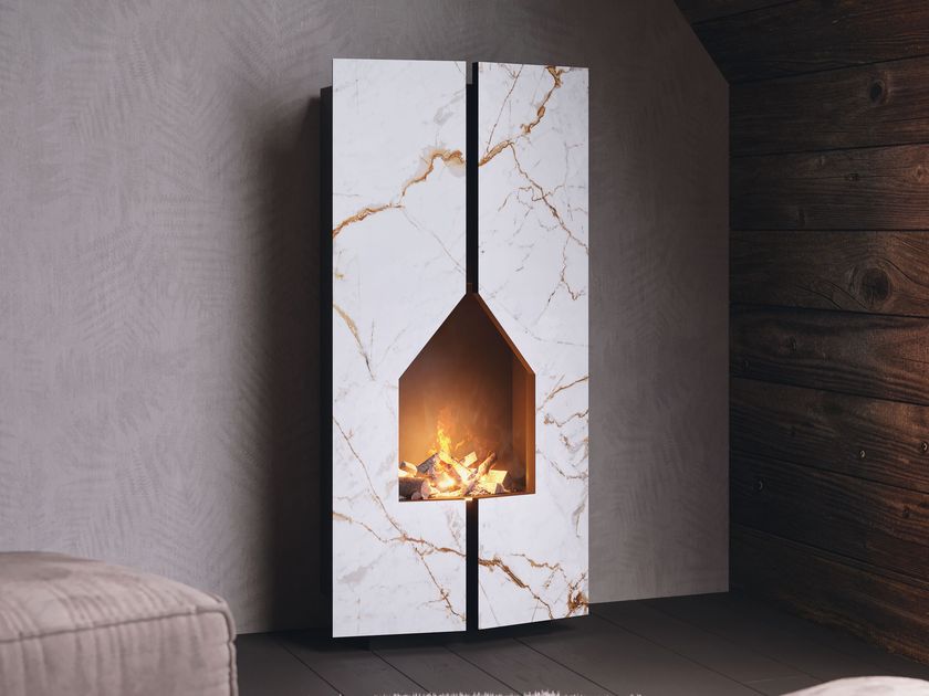 Pajusco Design
ETERIA
Electric Dekton® and steel fireplace