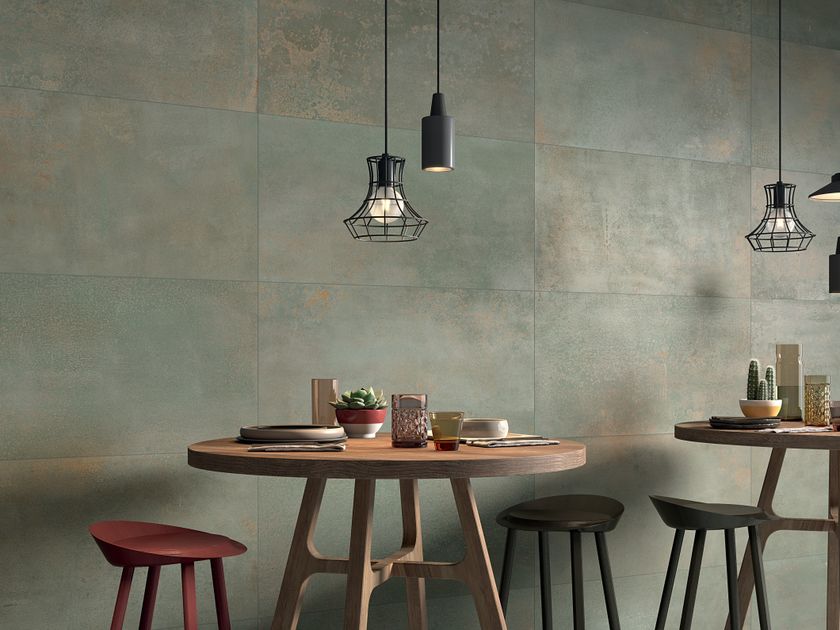 Panaria Ceramica
ESSENCE
Laminated stoneware wall/floor tiles with metal effect