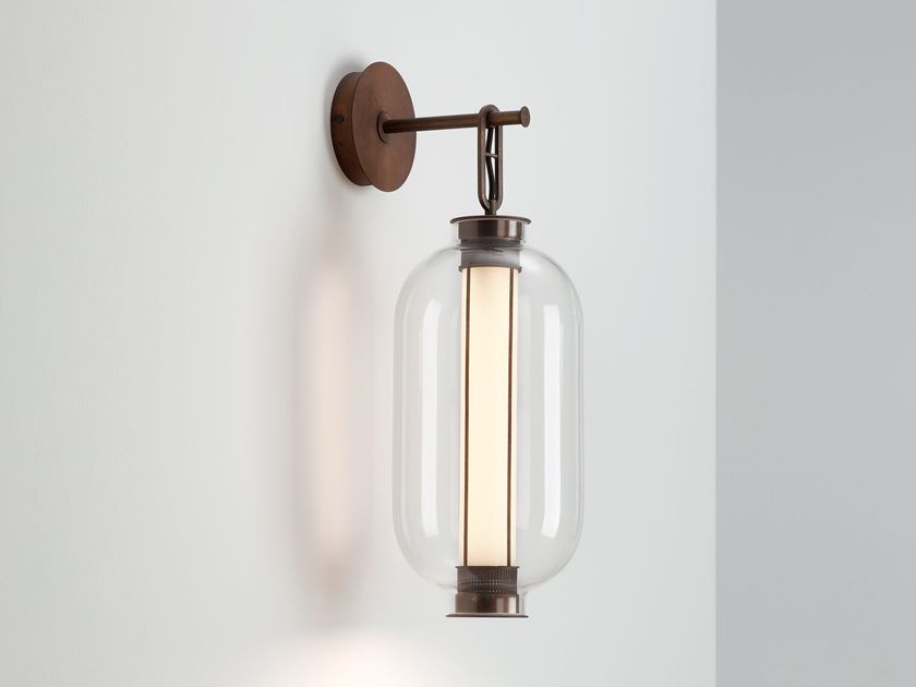PARACHILNA
BAI
Glass and steel outdoor wall lamp / wall lamp