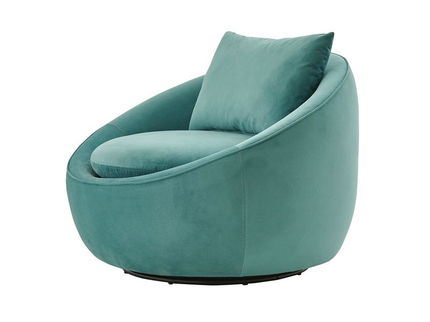 PARLA
BLOOM CLUB
Swivel leather armchair