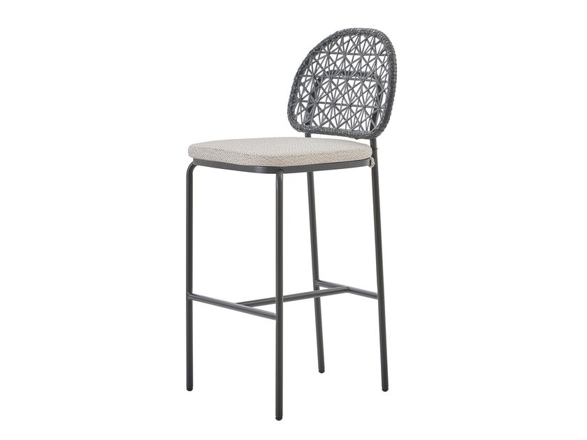 PARLA
MORWI
Powder coated aluminium stool with footrest